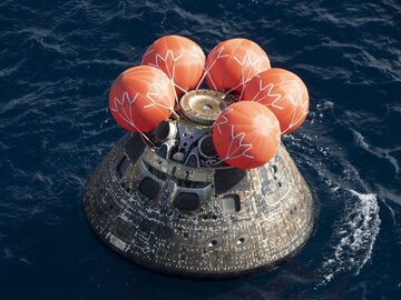 Kapsuła NASA Orion wylądowała na Pacyfiku