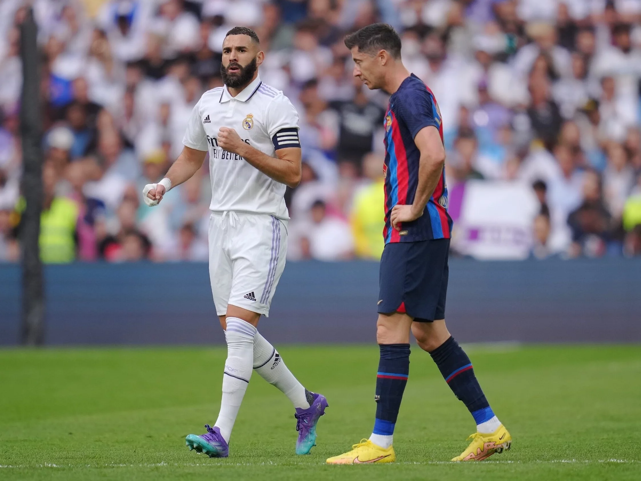 Karim Benzema, Robert Lewandowski