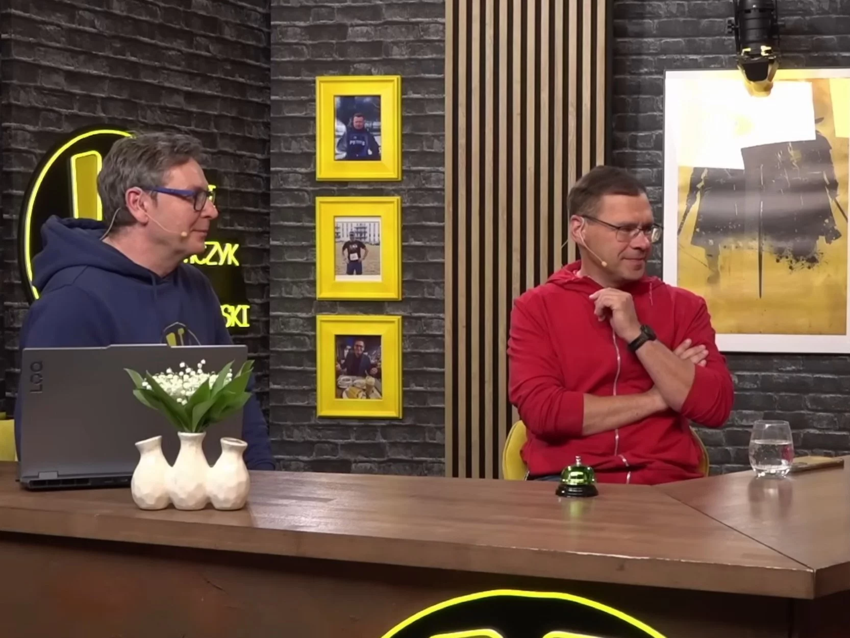 Marcin Adamczyk, Michał Karnowski i Marcin Tulicki