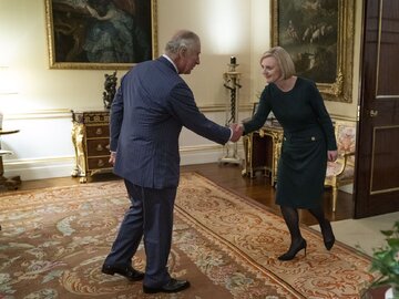 Karol III i Liz Truss