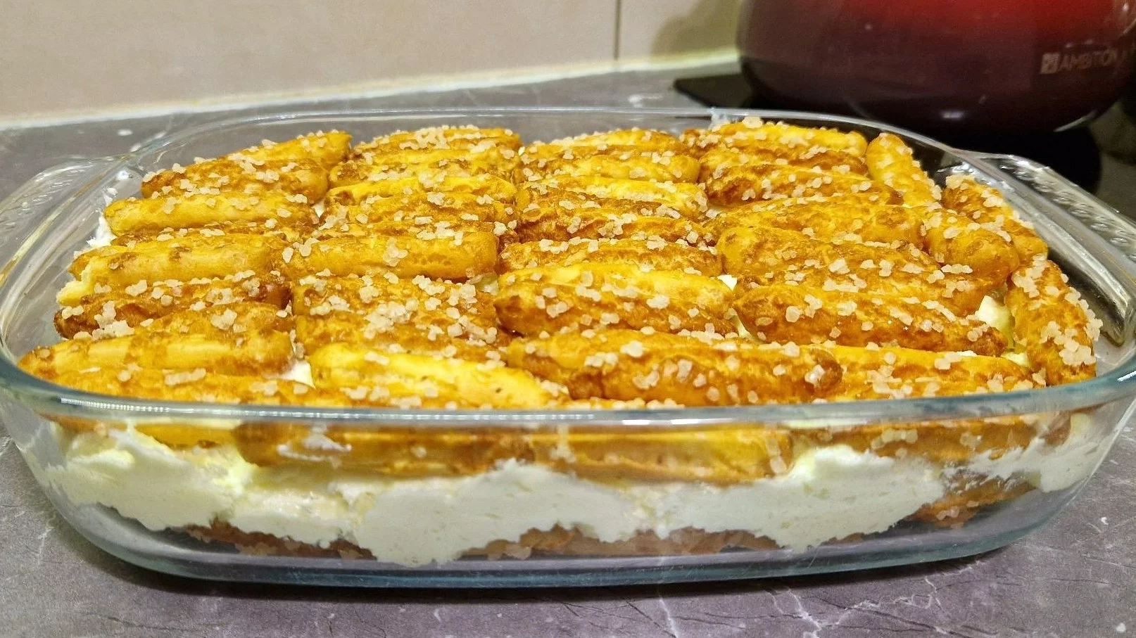 Karpatka ze słomki ptysiowej