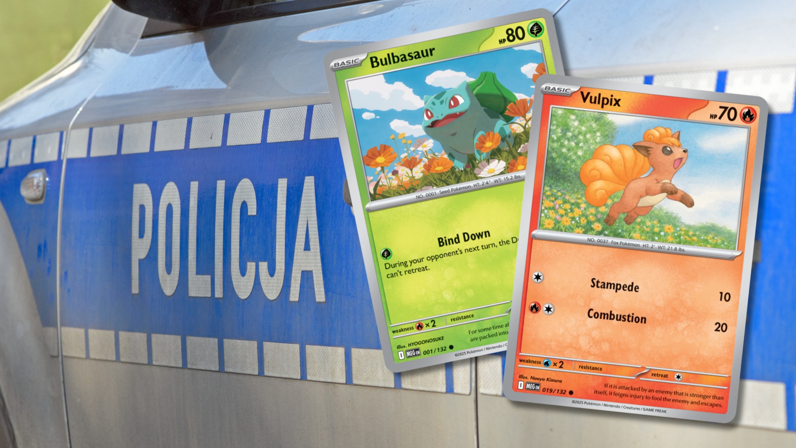 Karty z Pokemonami zaprowadziły go na komisariat. „Kuriozalna sytuacja”
