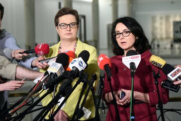 Katarzyna Lubnauer i Kamila Gasiuk-Pihowicz