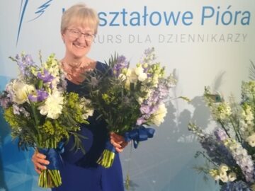 Katarzyna Pinkosz, laureatka w konkursie Kryształowe Pióra