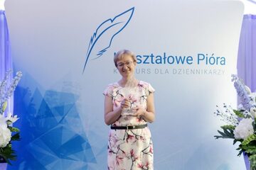 Katarzyna Pinkosz z nagrodą Kryształowe Pióro
