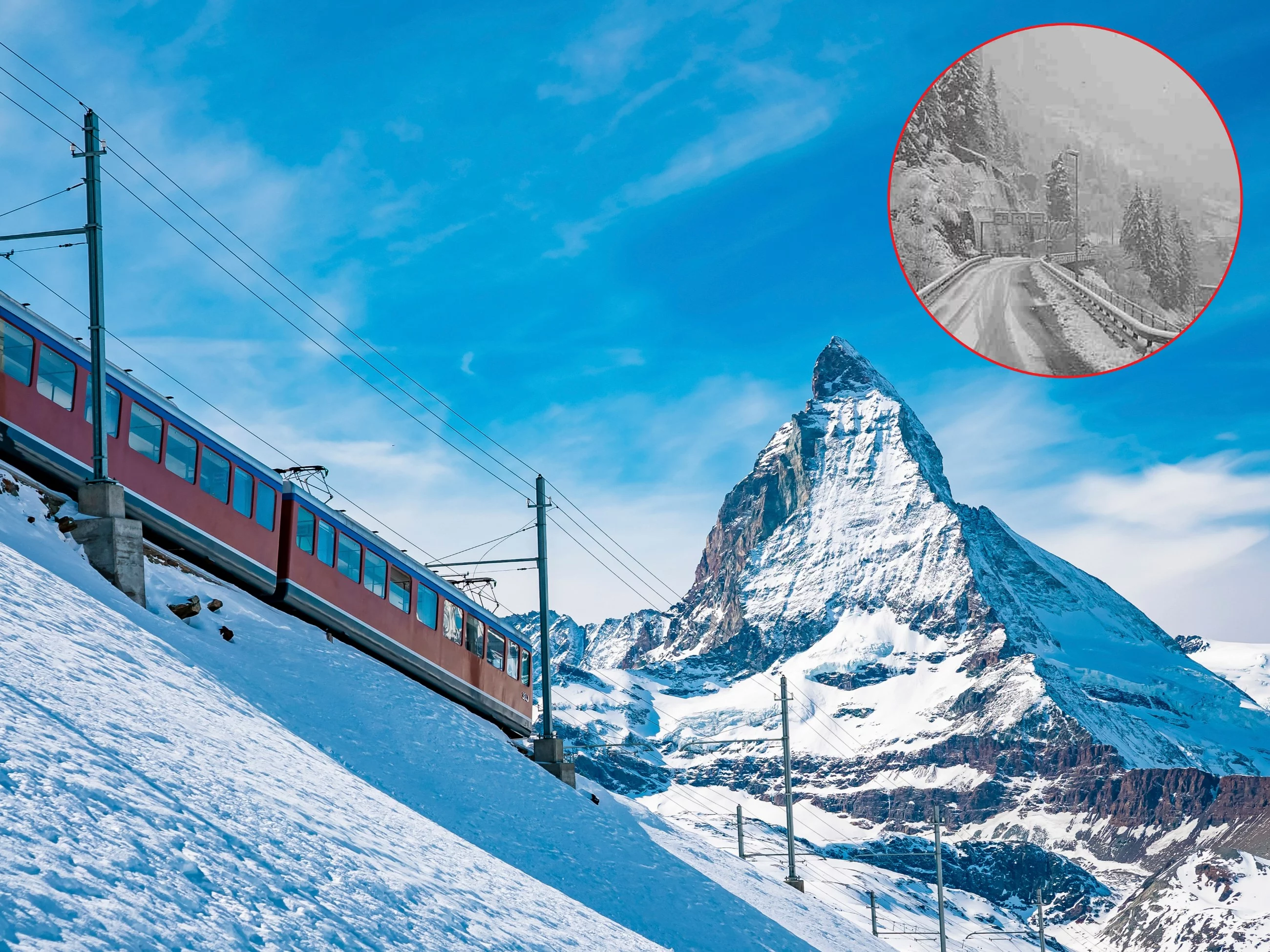 Katastrofa kolejowa w Alpach. Kilka wagonów wypadło z torów