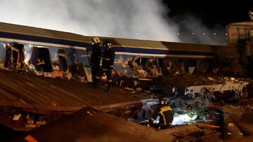 Katastrofa kolejowa w Grecji