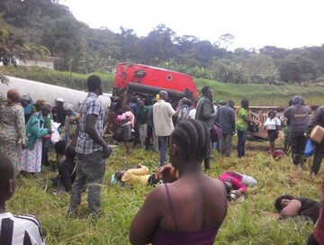 Katastrofa kolejowa w Kamerunie