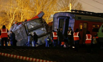 Katastrofa kolejowa w Moskwie