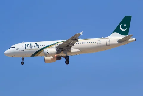 Airbus A320 Pakistan International Airlines