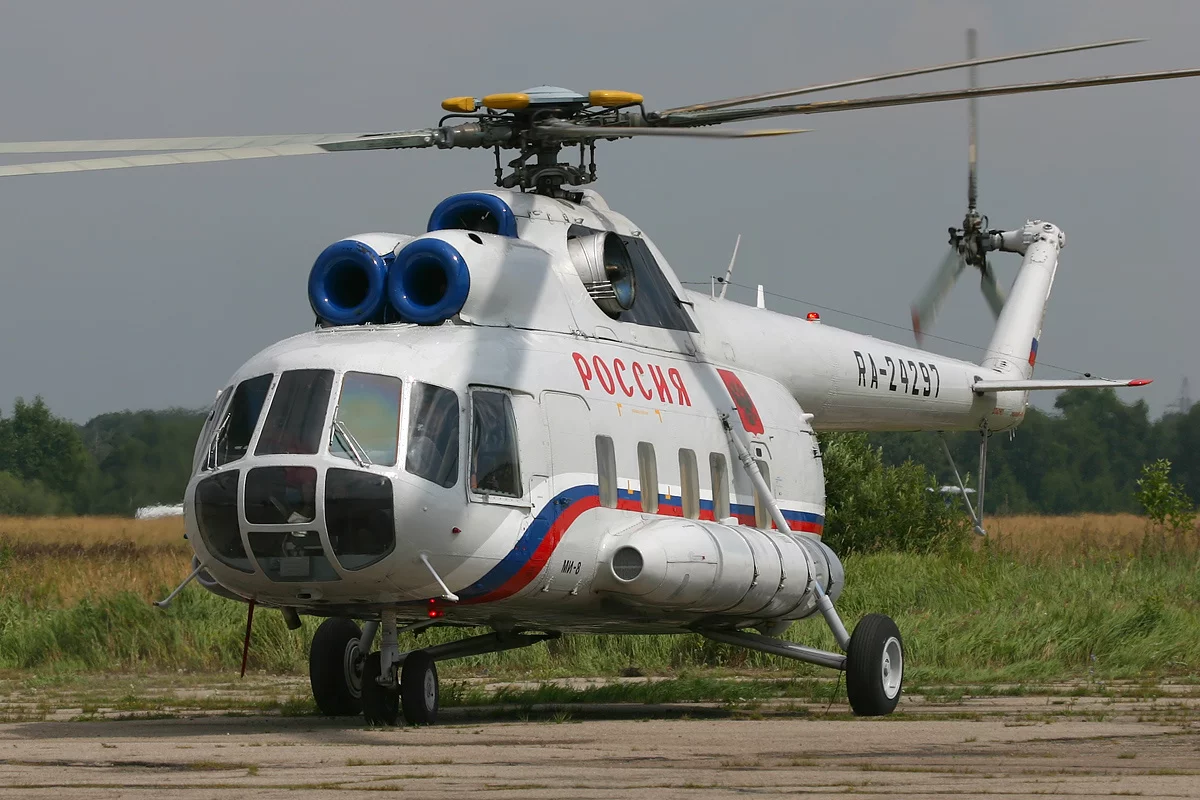 Rosyjski śmigłowiec Mi-8