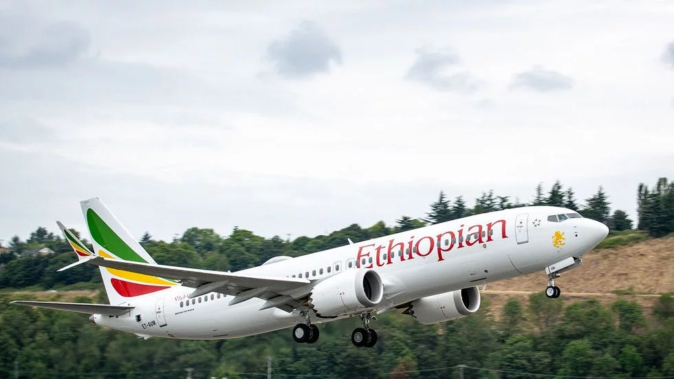 Boeing 737 MAX 8 linii Ethiopian