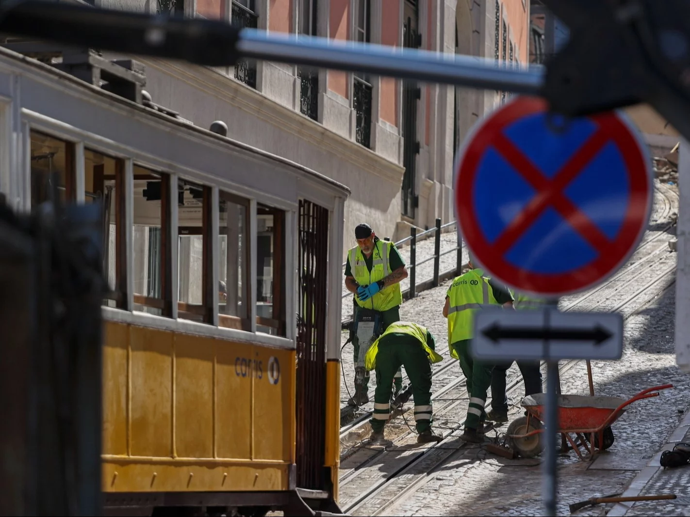 Miejsce katastrofy w Lizbonie