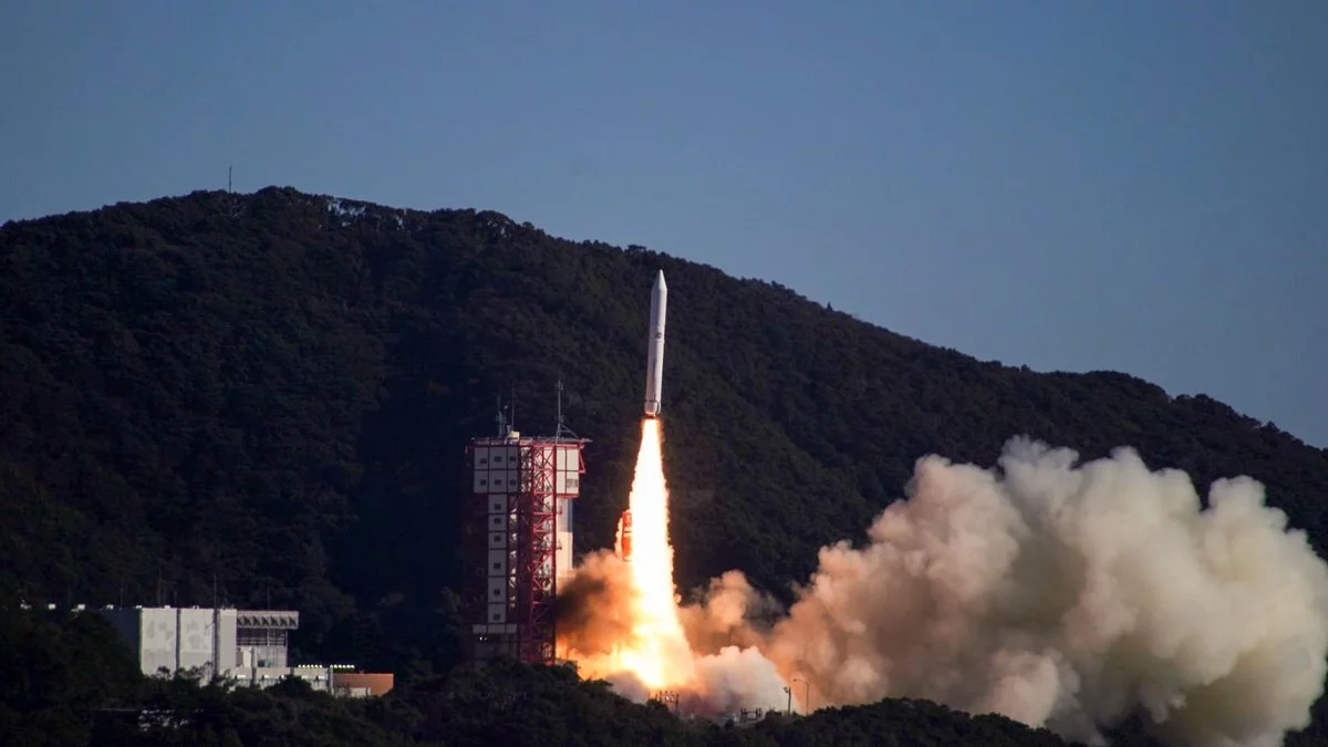 Start rakiety Epsilon. Zdjęcie ilustracyjne