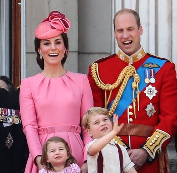 Kate i William oraz ich dzieci: George i Charlotte