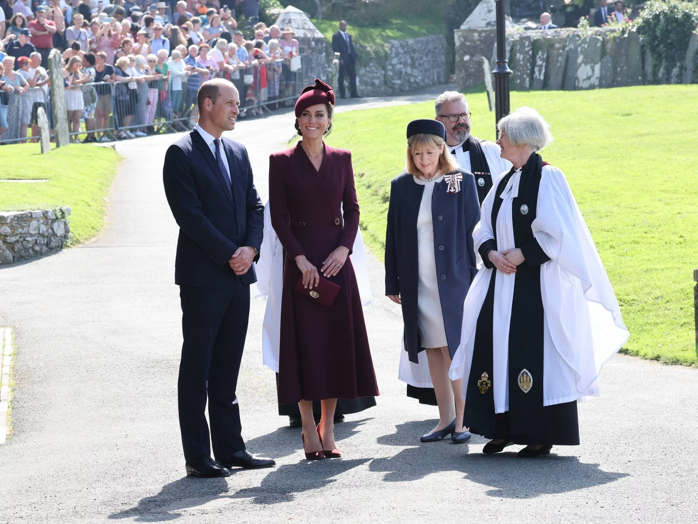 William i Kate w St David's