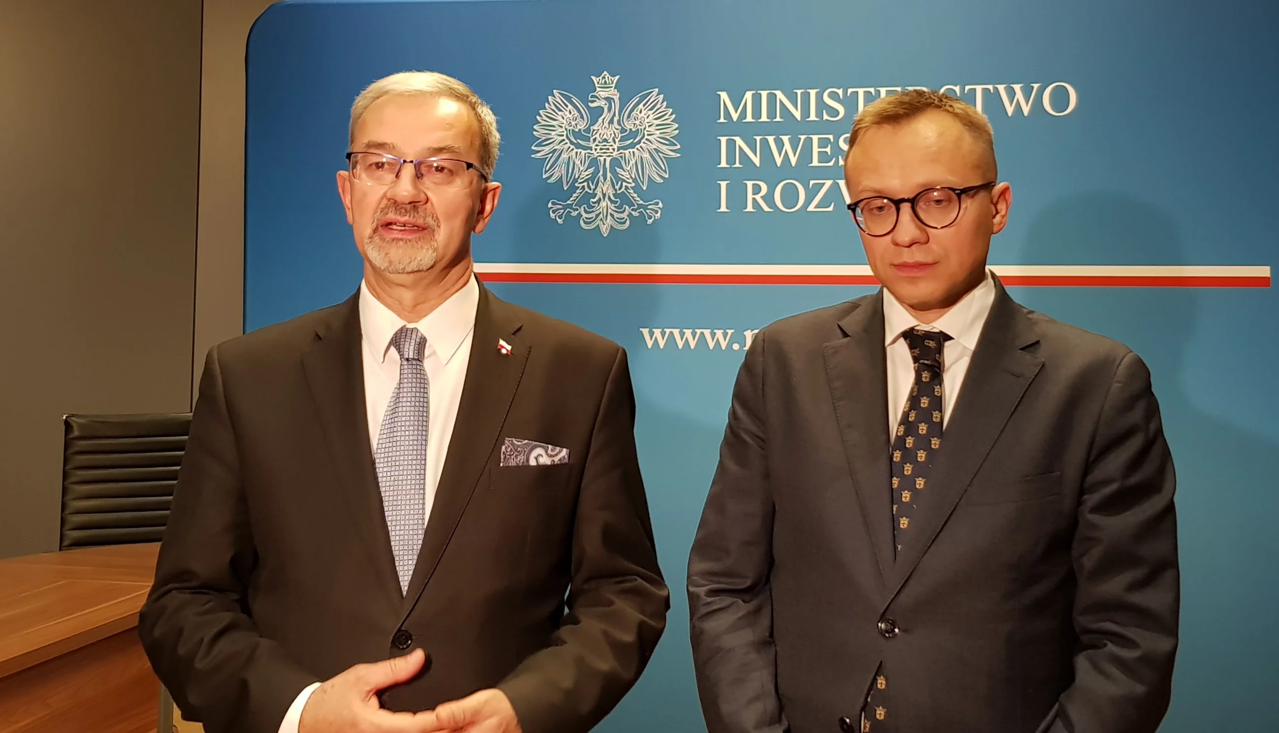 Jerzy Kwieciński i Artur Soboń