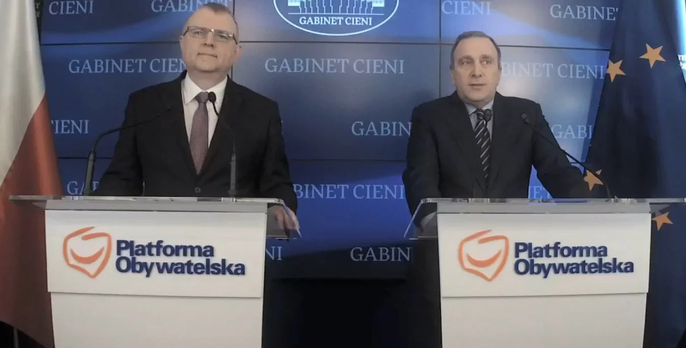 Kazimierz Michał Ujazdowski i Grzegorz Schetyna