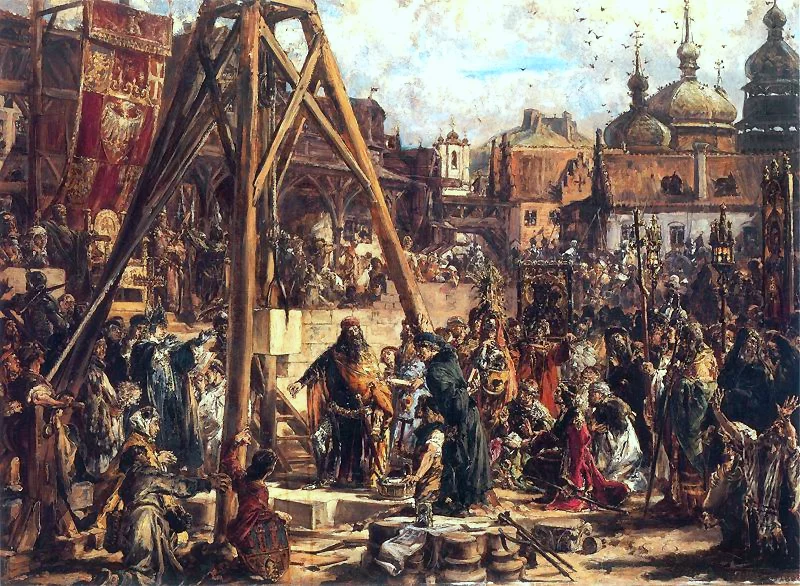 Jan Matejko, Powtórne zajęcie Rusi. Bogactwo i oświata. R.P. 1366