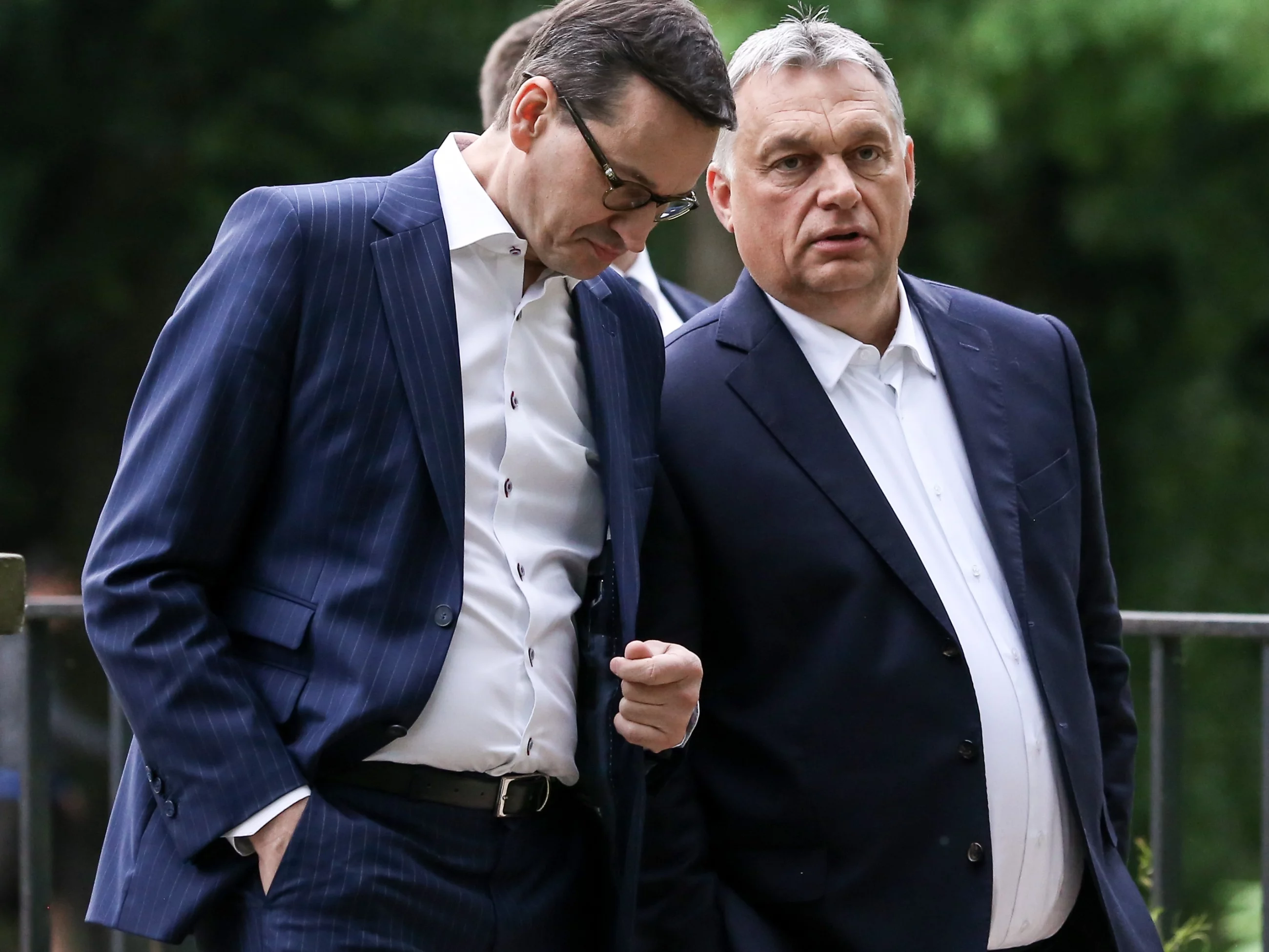 Premier Mateusz Morawiecki i premier Węgier Viktor Orban