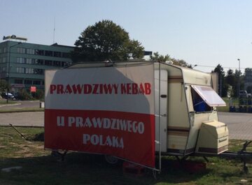 Kebab u prawdziwego Polaka