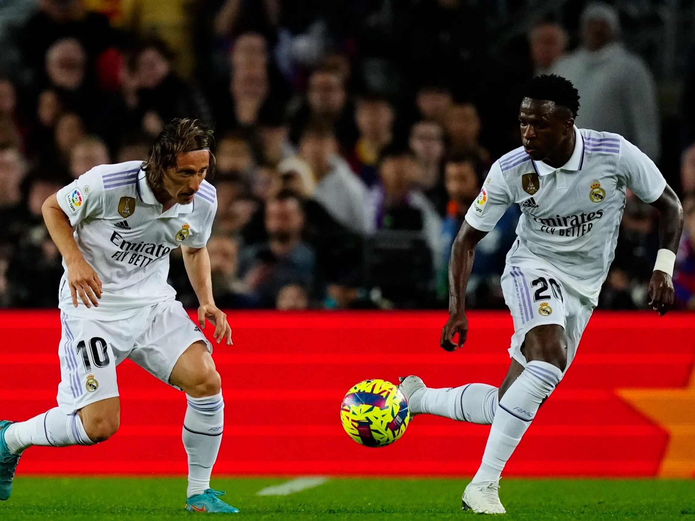 Luka Modrić, Vinicius Junior