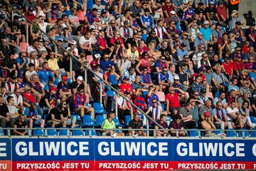 Kibice klubu Piast Gliwice
