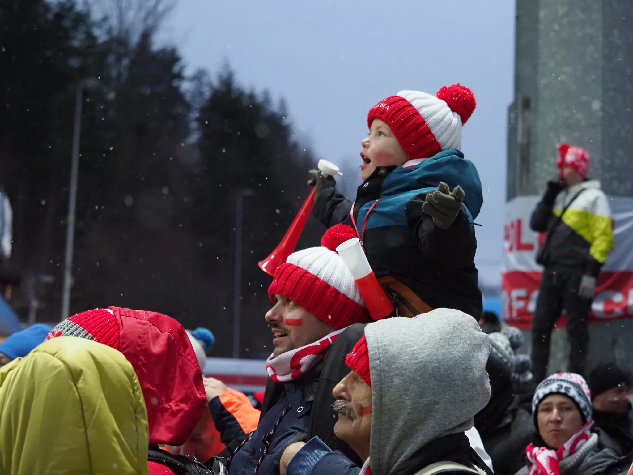 Kibice skoków narciarskich