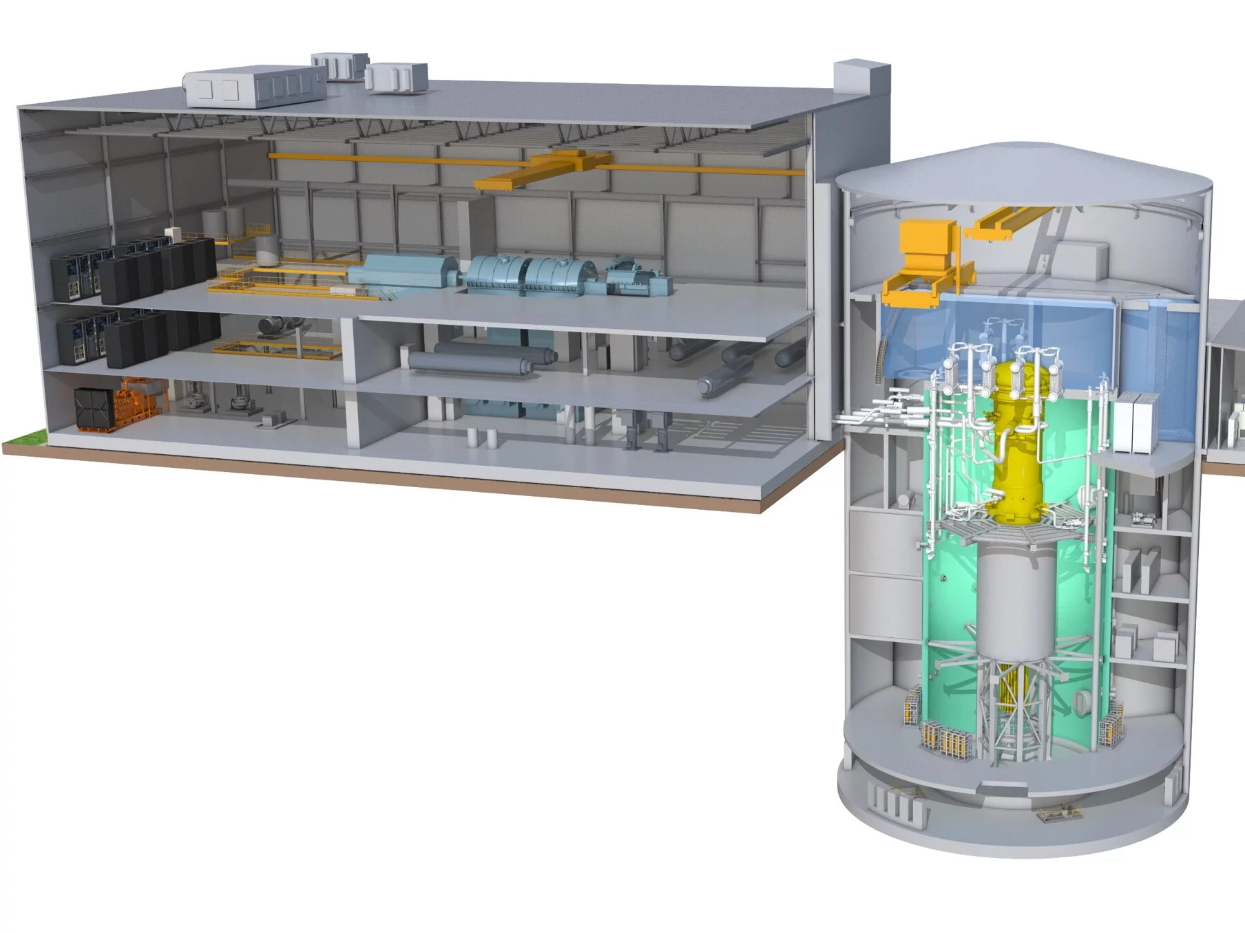 Przykład SMR - reaktor BWR-300 od GE Hitachi