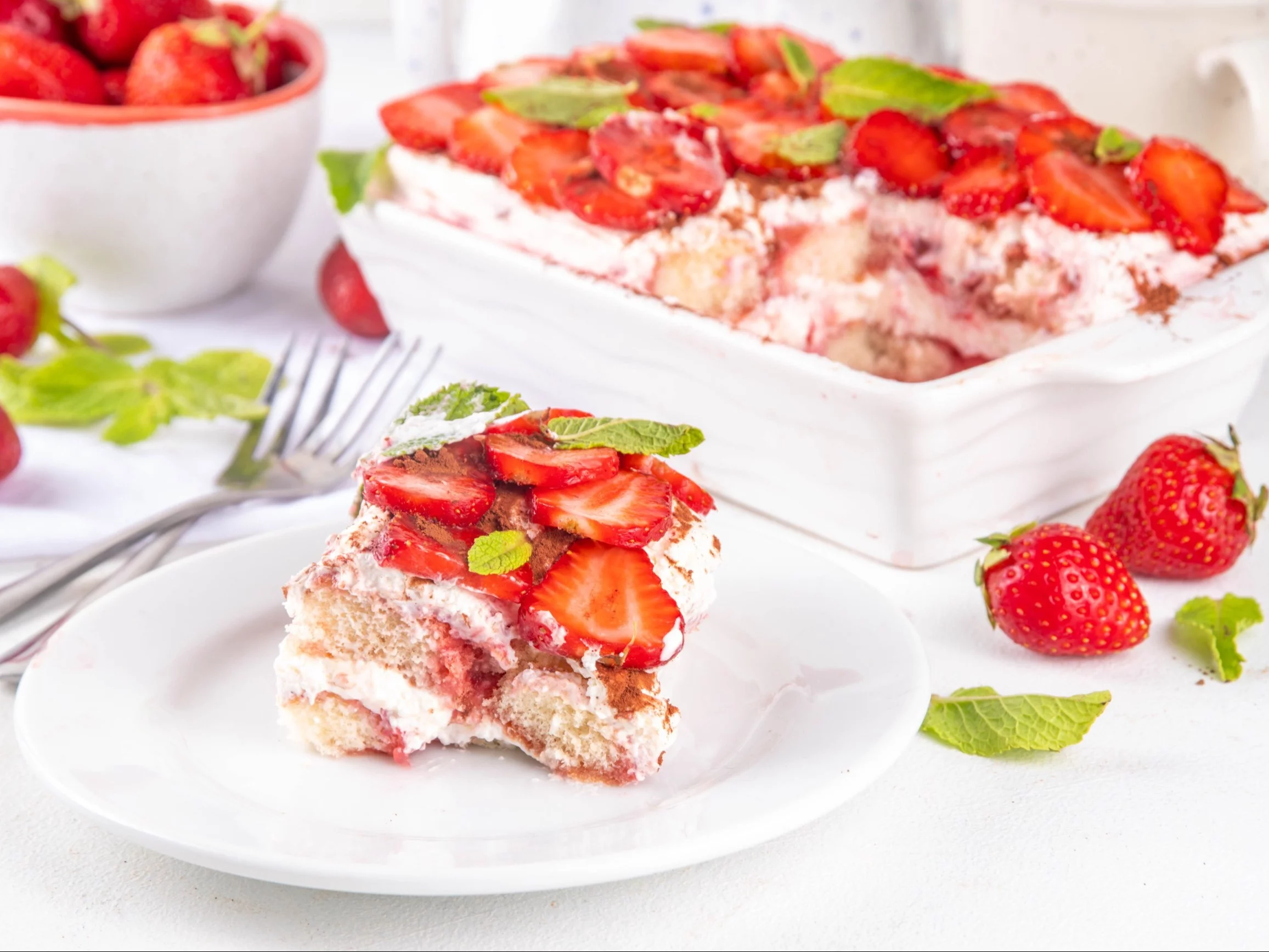 Truskawkowe tiramisu