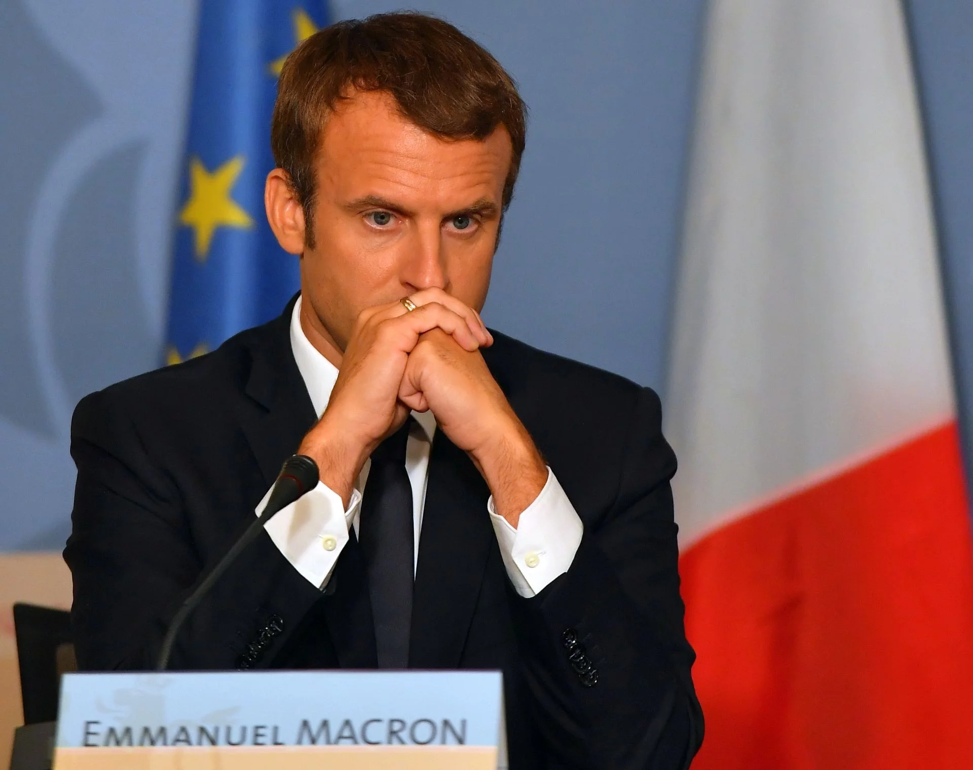 Emmanuel Macron, prezydent Francji