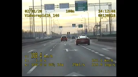 Ferrari jechało ponad 200 km/h
