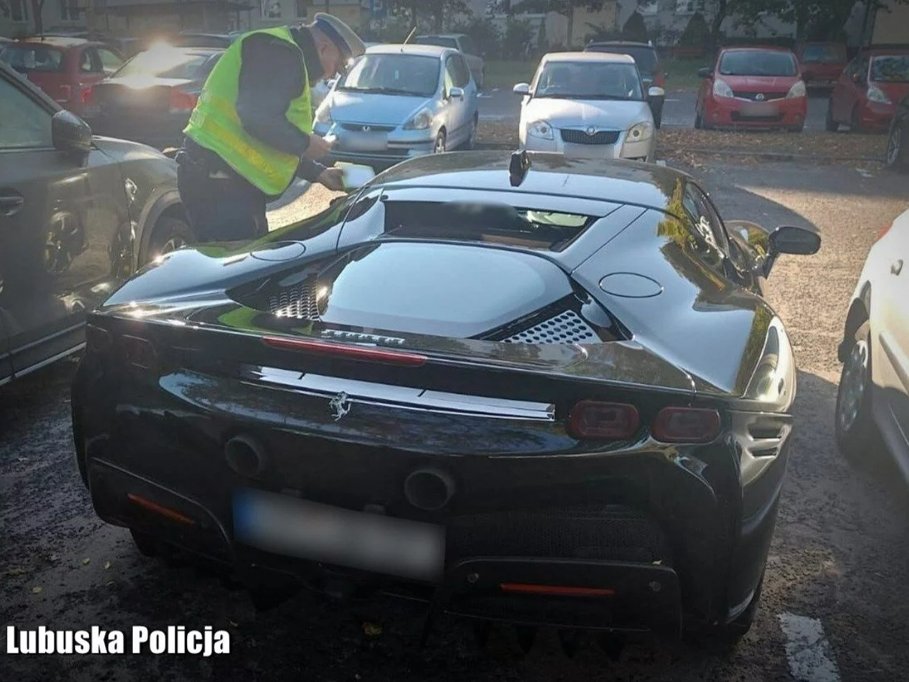 Kierowca Ferrari z Zielonej Góry