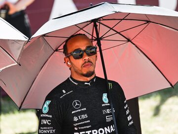 Kierowca Mercedesa Lewis Hamilton