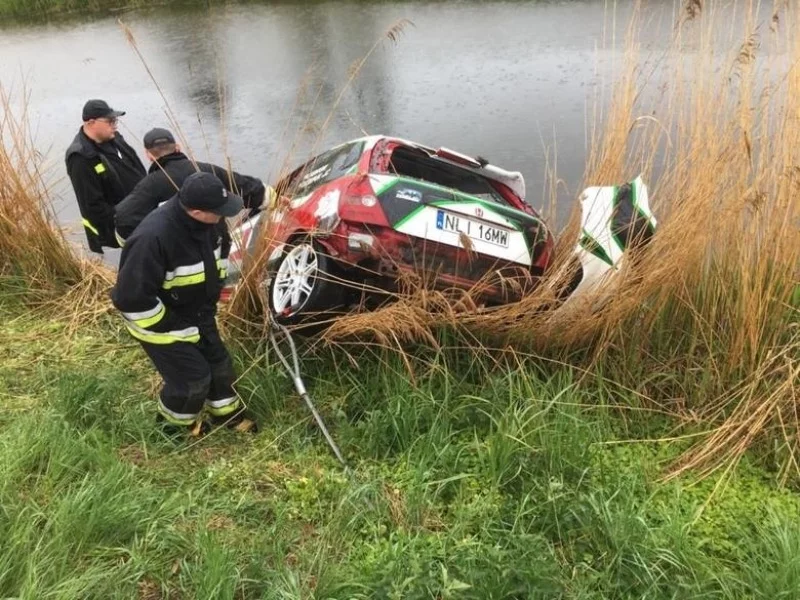 Wypadek na V Rajdzie Żuławskim