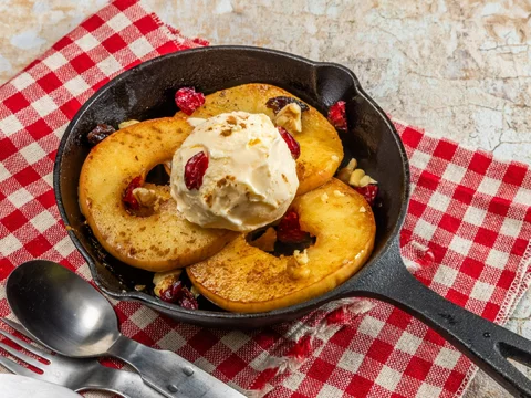 Pieczone jabłka na deser