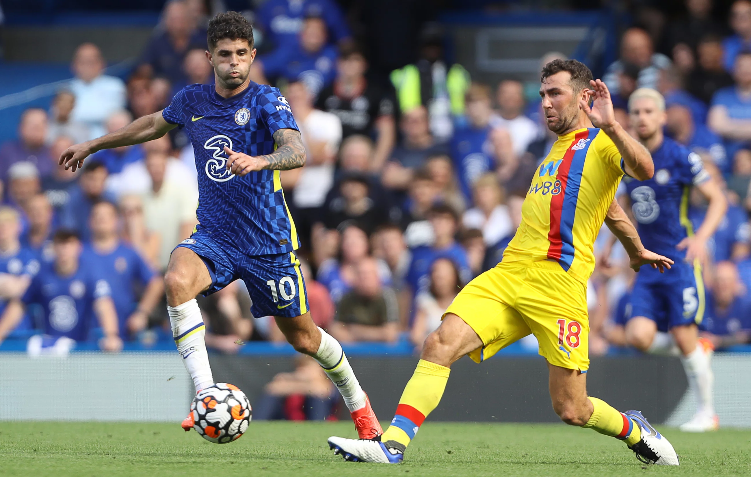 Christian Pulisic i James McArthur