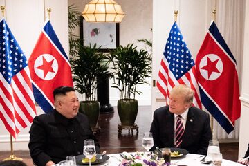 Kim Dzong Un i Donald Trump