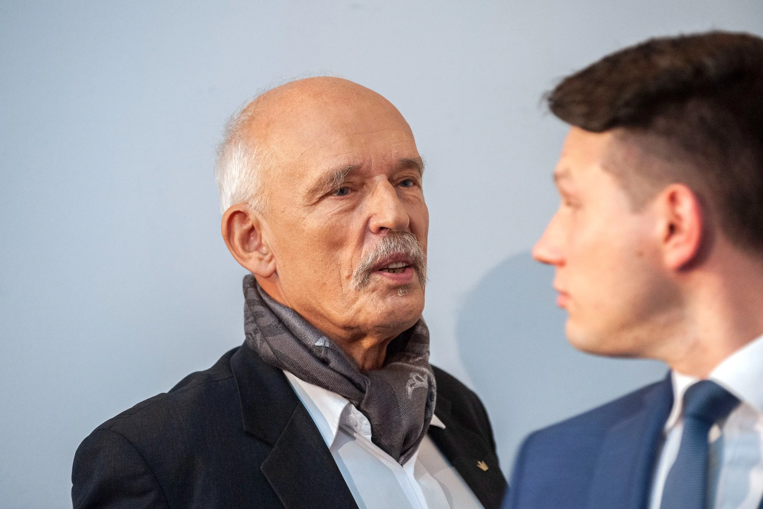 Janusz Korwin-Mikke i Sławomir Mentzen