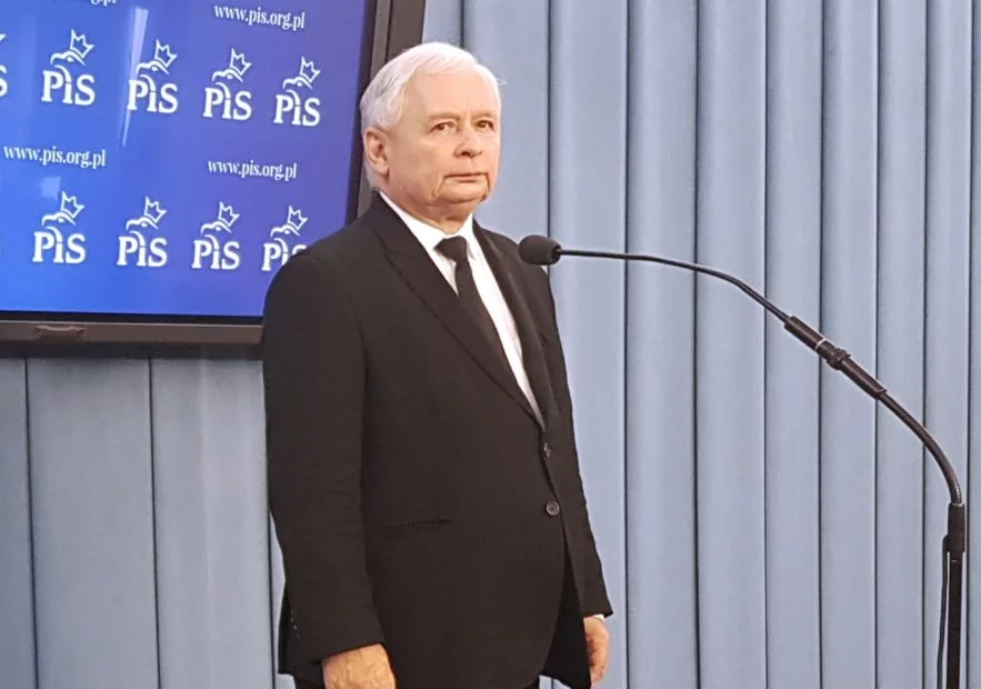 Prezes PiS Jarosław Kaczyński