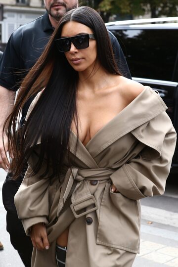 Kim Kardashian w Paryżu w 2016 roku