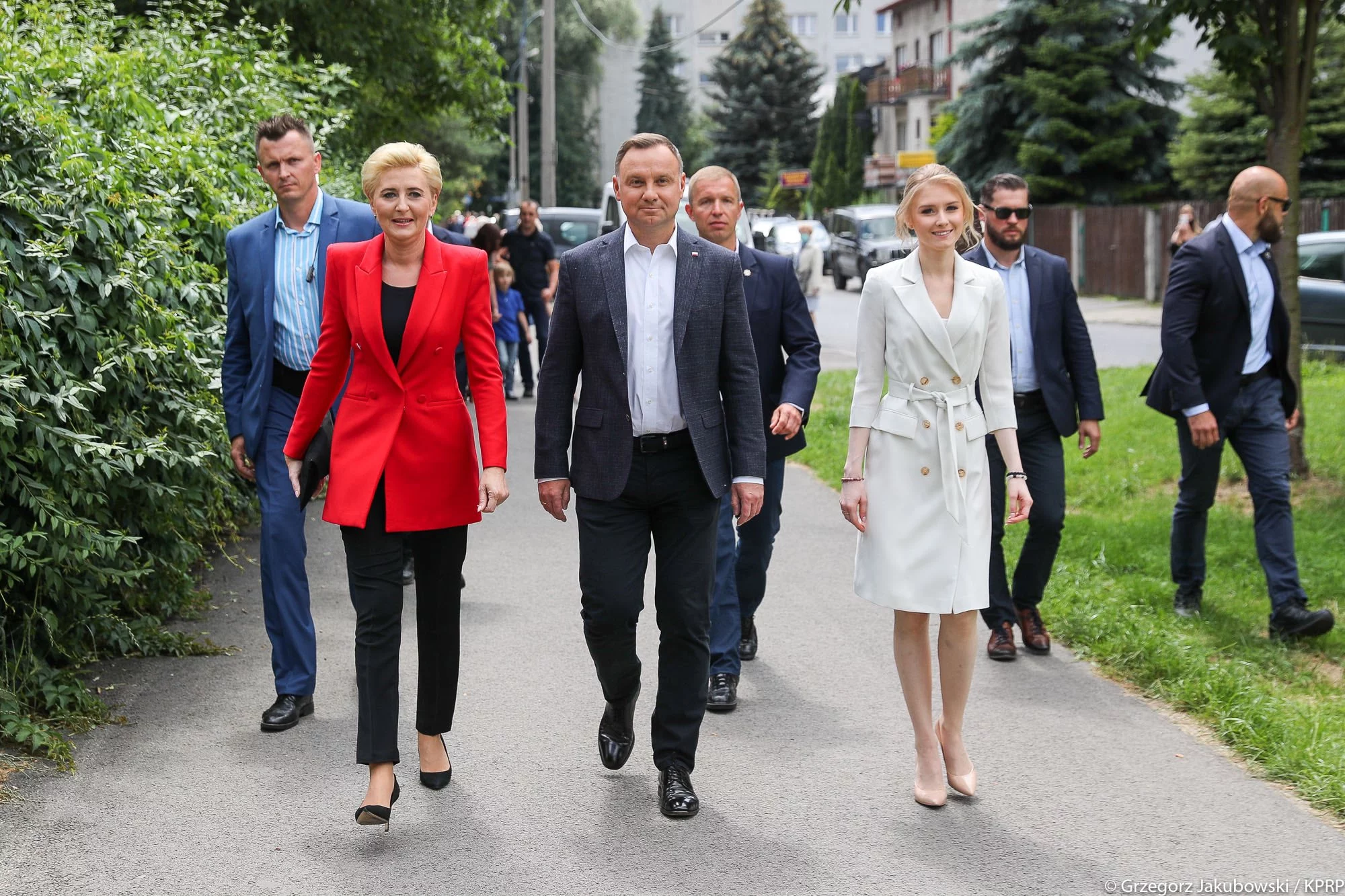 Agata Kornhauser-Duda, Andrzej Duda i Kinga Duda