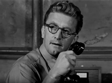 Kirk Douglas w filmie „Opowieść o detektywie” (1951)