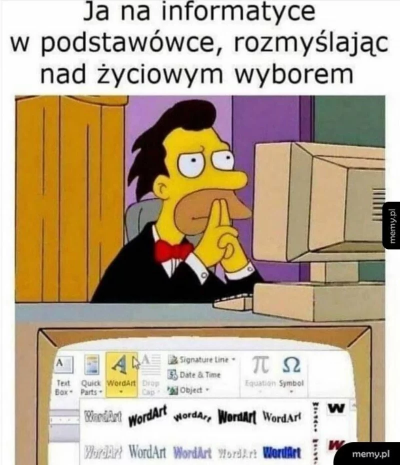 Mem o informatykach