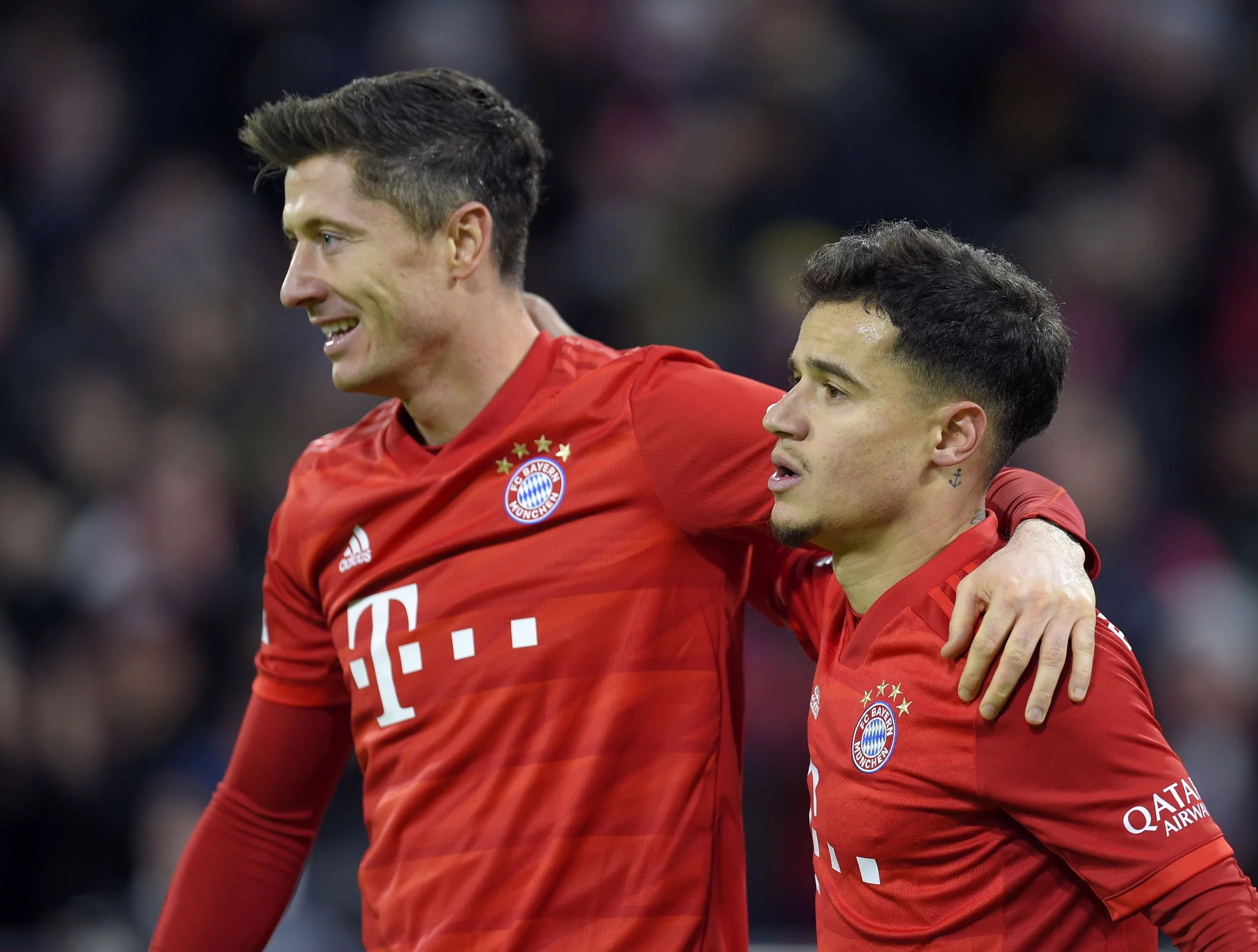 Robert Lewandowski i Philippe Coutinho