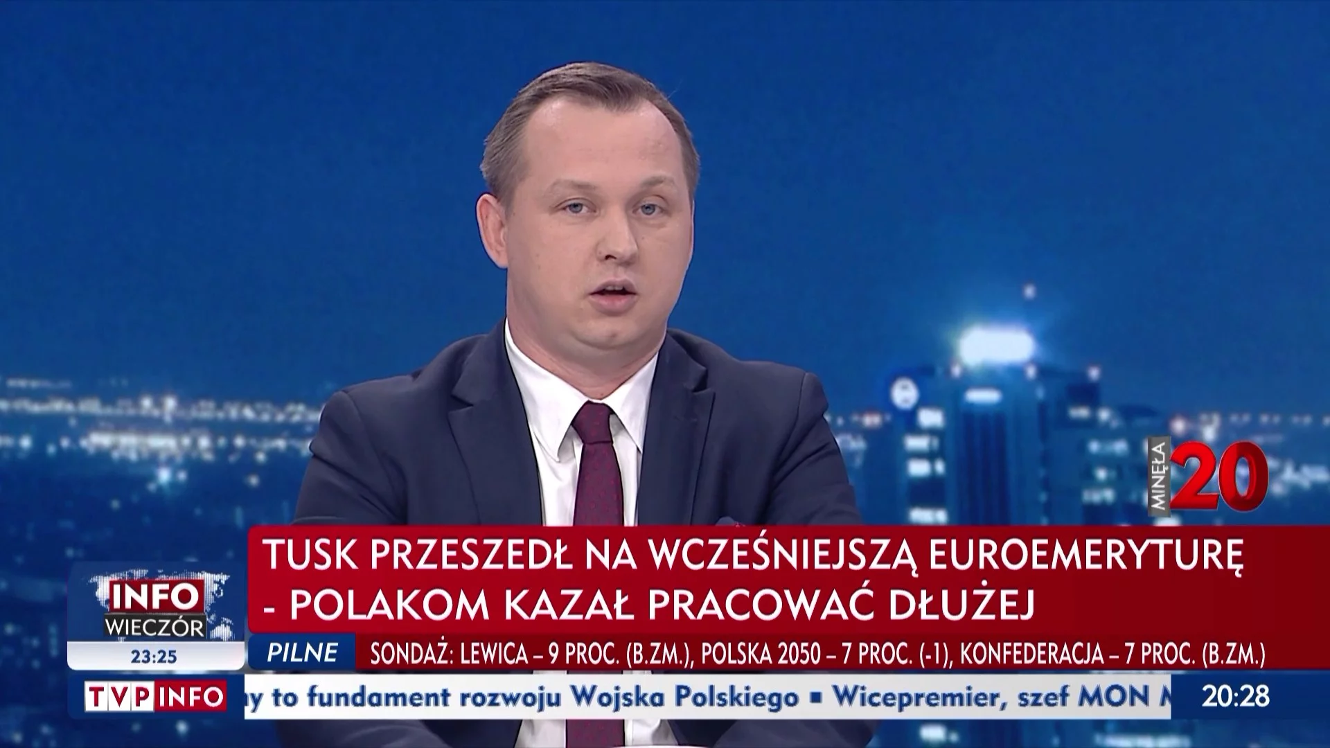 Mariusz Kałużny w programie „Minęła 20”