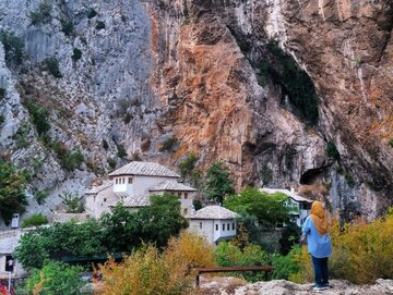 Klasztor Blagaj w Bośni i Hercegowinie