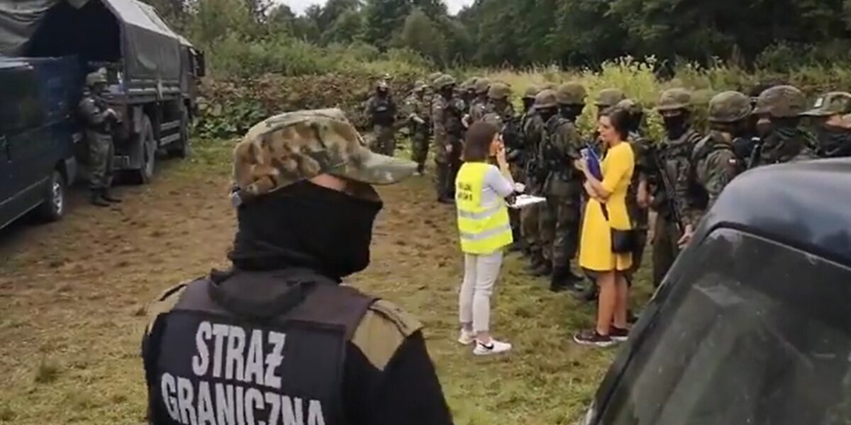 Usnarz. Klaudia Jachira z PO pojechała na granicę polsko-białoruską. Po co? - Vimarsana News