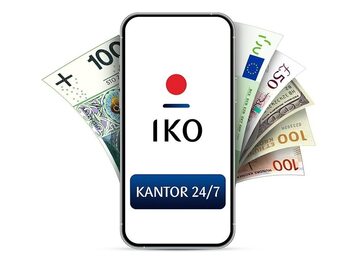 Klienci kantoru PKO Banku Polskiego