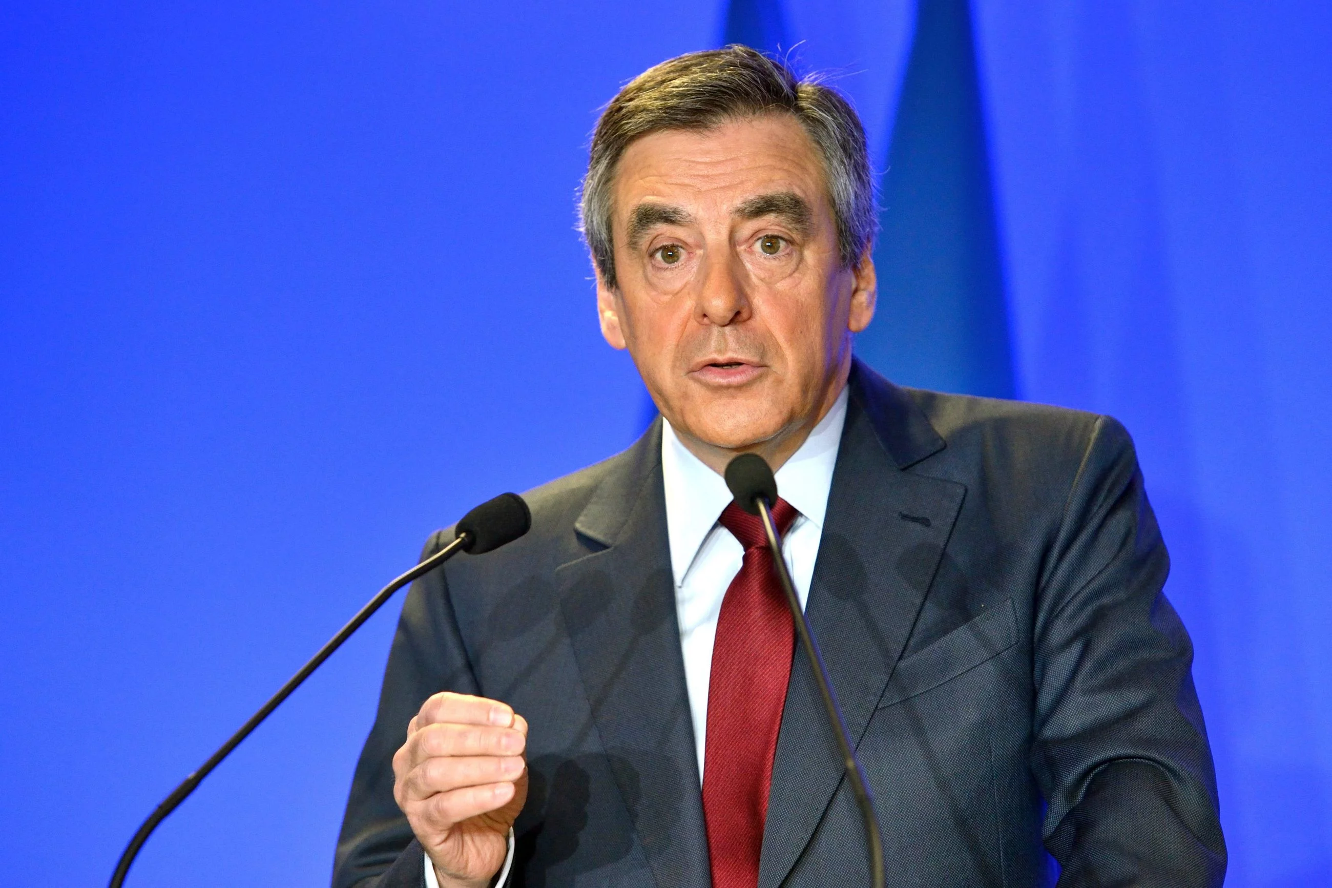 Kandydat Republikanów na prezydenta Francji Francois Fillon